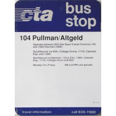 BUS-104 - Pullman/Altgeld